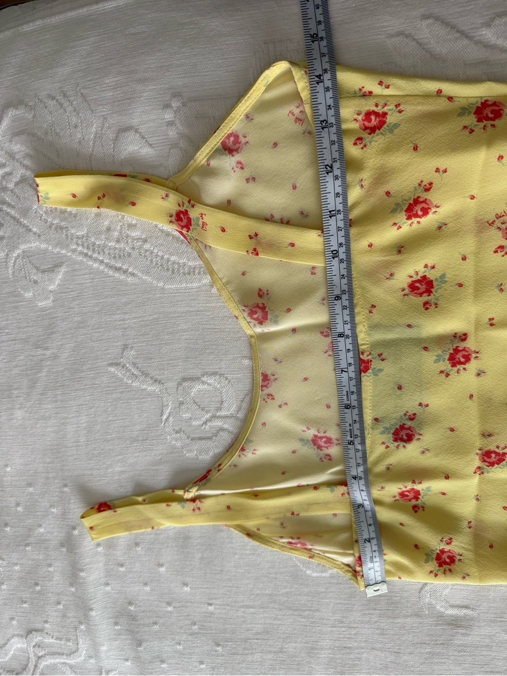 Realisation Par Yellow Dress with Red Floral Design - Picture 10 of 10